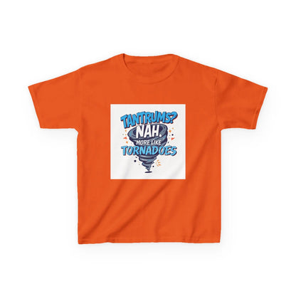 Kids Autism Awareness T-Shirt — "Tantrums? Nah, More Like Tornadoes" Funny Youth T‑Shirt Printify