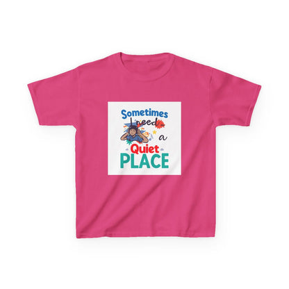 "Sometimes I Need a Quiet Place" Cute Nap-Time Tee - Kids Autism Awareness T-Shirt Printify