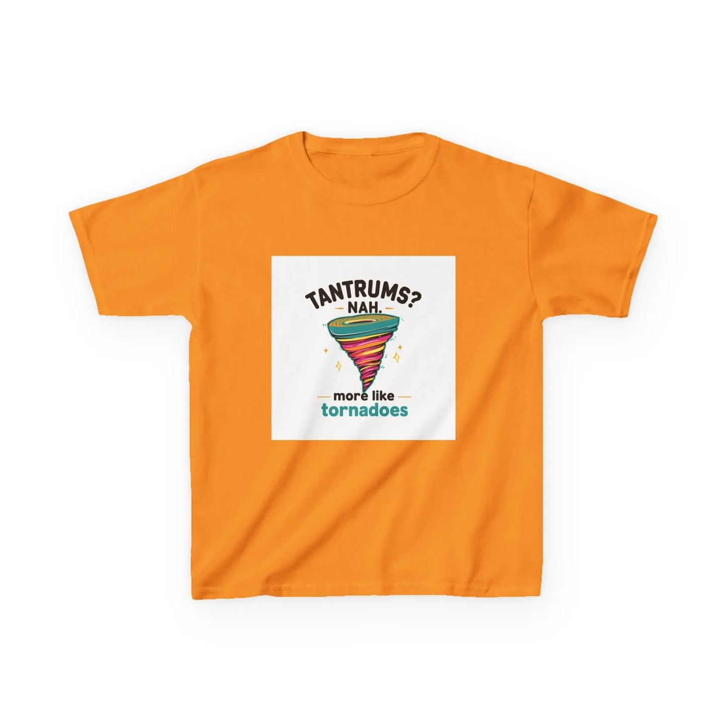 "Tantrums? Nah, More Like Tornadoes" - Kids Autism Awareness T-Shirt Printify