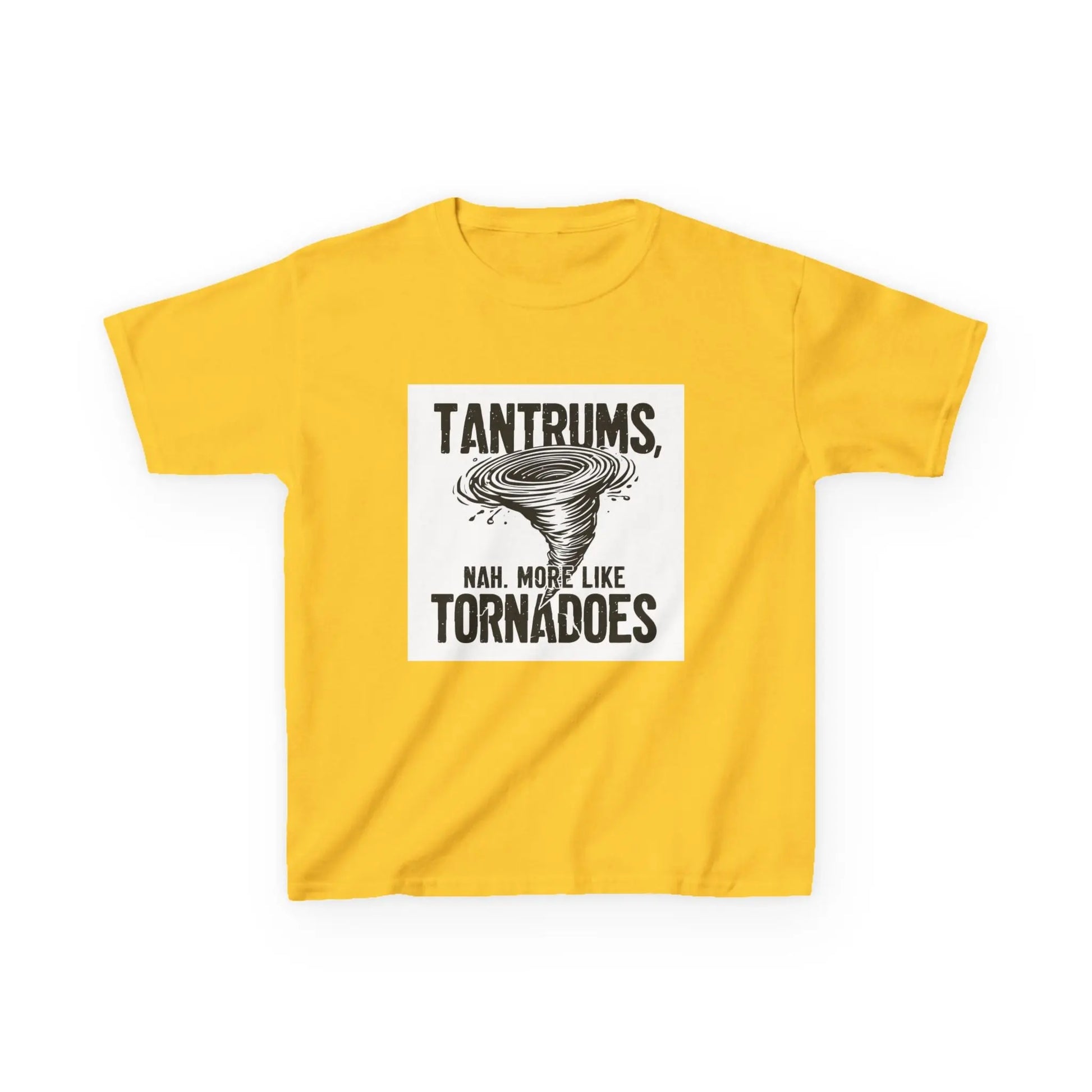 "Tantrums, Nah. More Like Tornadoes" - Kids Autism Awareness T-Shirt Printify
