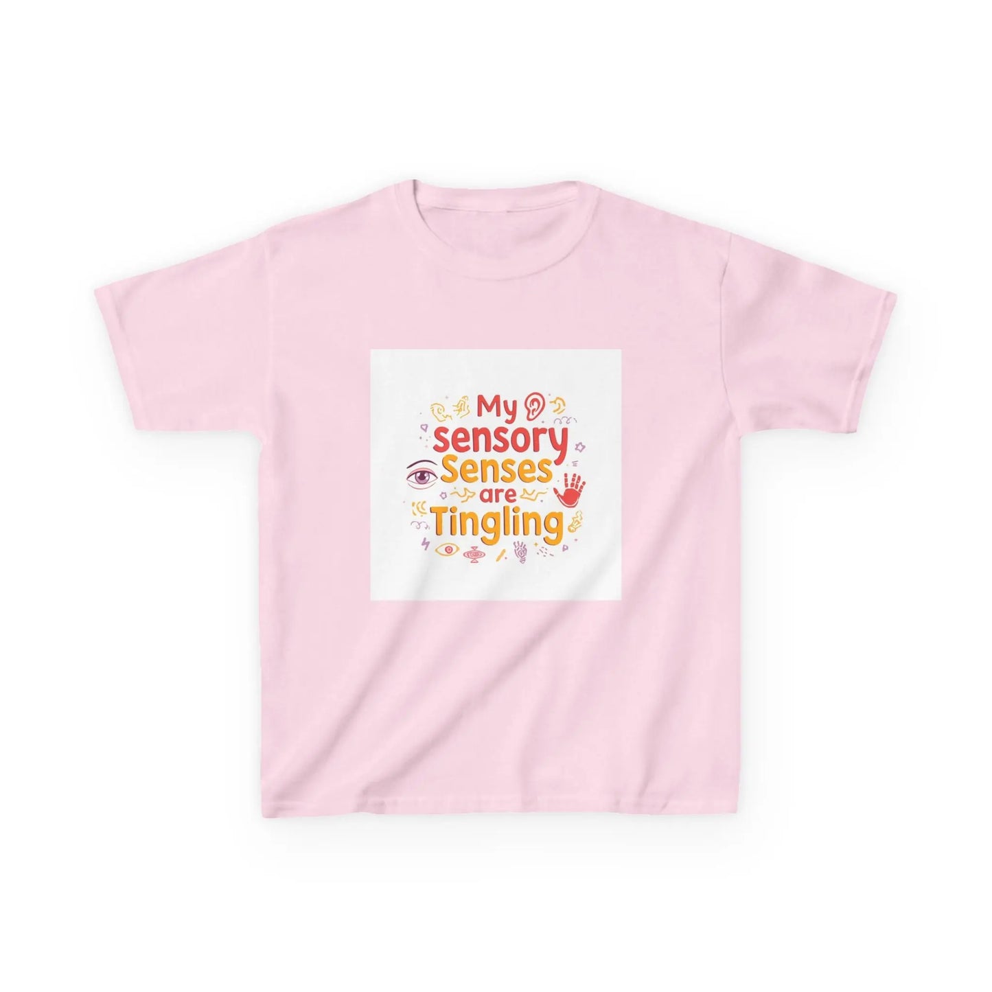 "My Sensory Senses Are Tingling" - Kids Autism Awareness T-Shirt Printify
