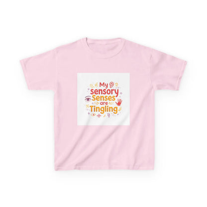 "My Sensory Senses Are Tingling" - Kids Autism Awareness T-Shirt Printify