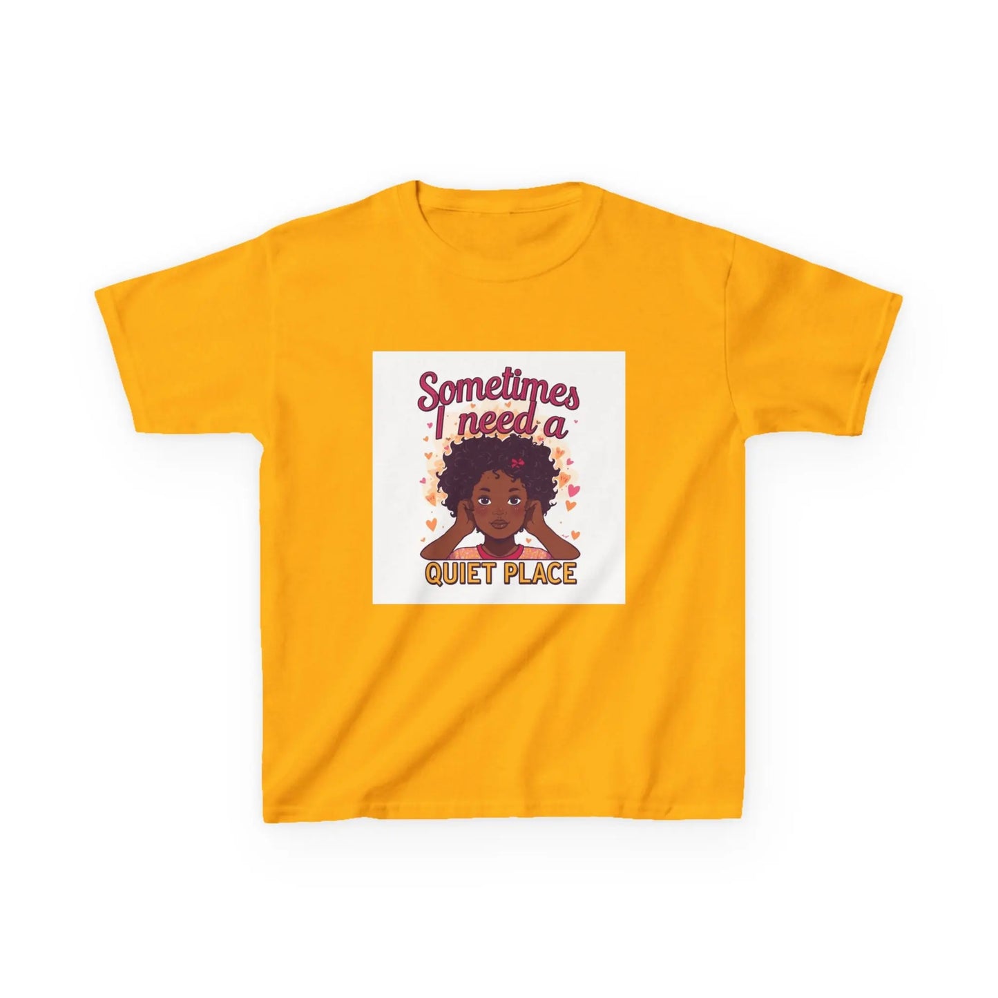 "Sometimes I Need a Quiet Place" - Kids Autism Awareness T-Shirt Printify