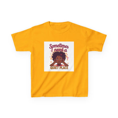 "Sometimes I Need a Quiet Place" - Kids Autism Awareness T-Shirt Printify