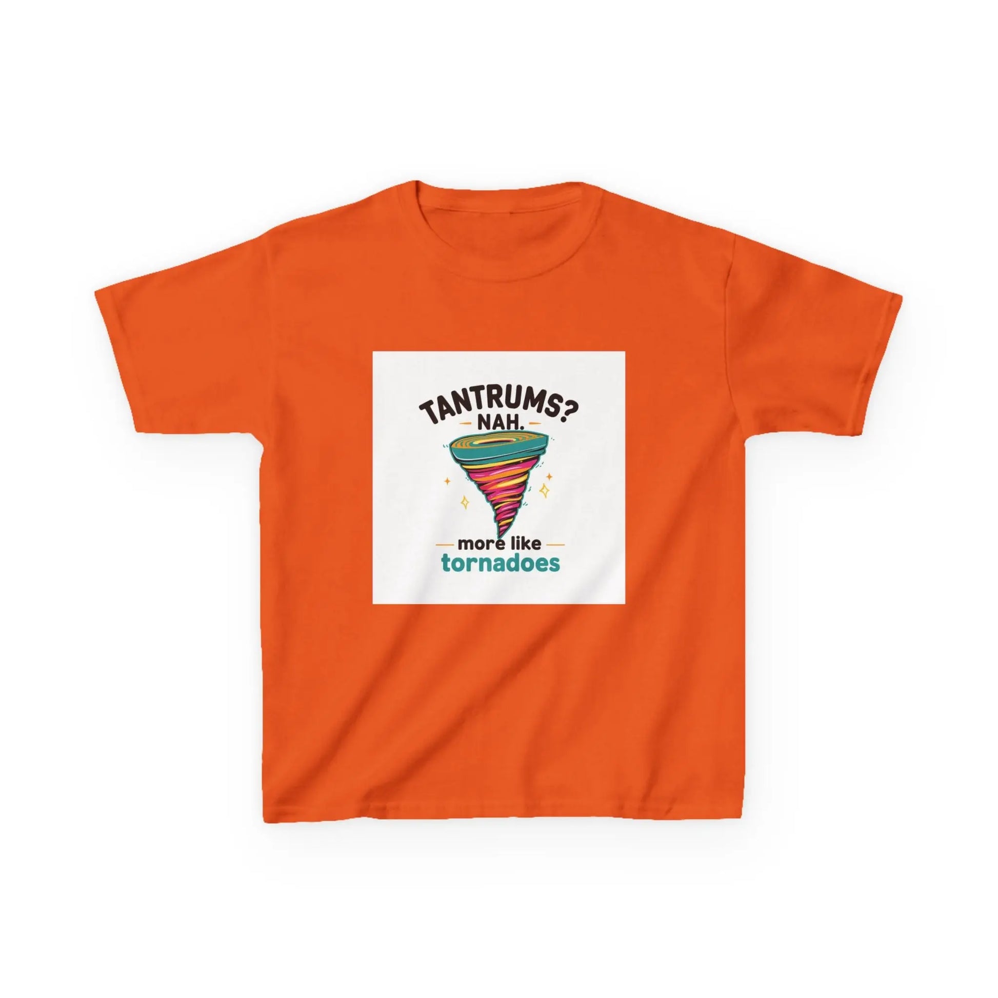 "Tantrums? Nah, More Like Tornadoes" - Kids Autism Awareness T-Shirt Printify