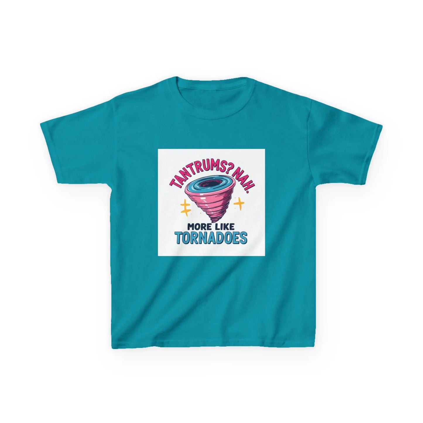 "Tantrums? Nah, More Like Tornadoes" - Kids Autism Awareness T-Shirt Printify