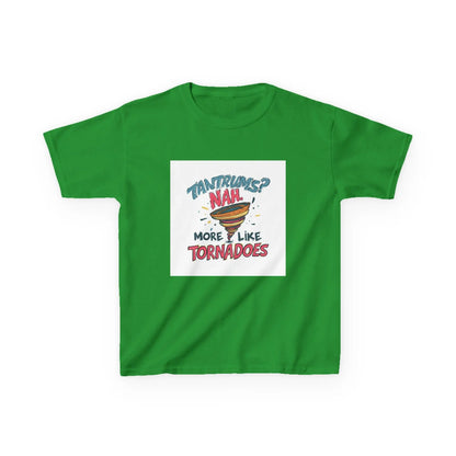 "Tantrums? Nah... More Like Tornadoes" - Kids Autism Awareness T-Shirt Printify