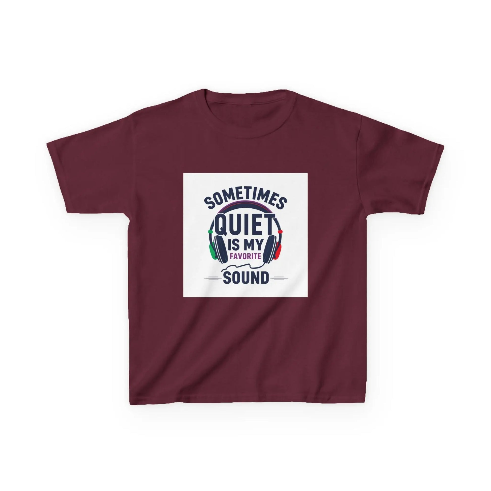 "Sometimes Quiet Is My Favorite Sound" - Kids Autism Awareness T-Shirt Printify