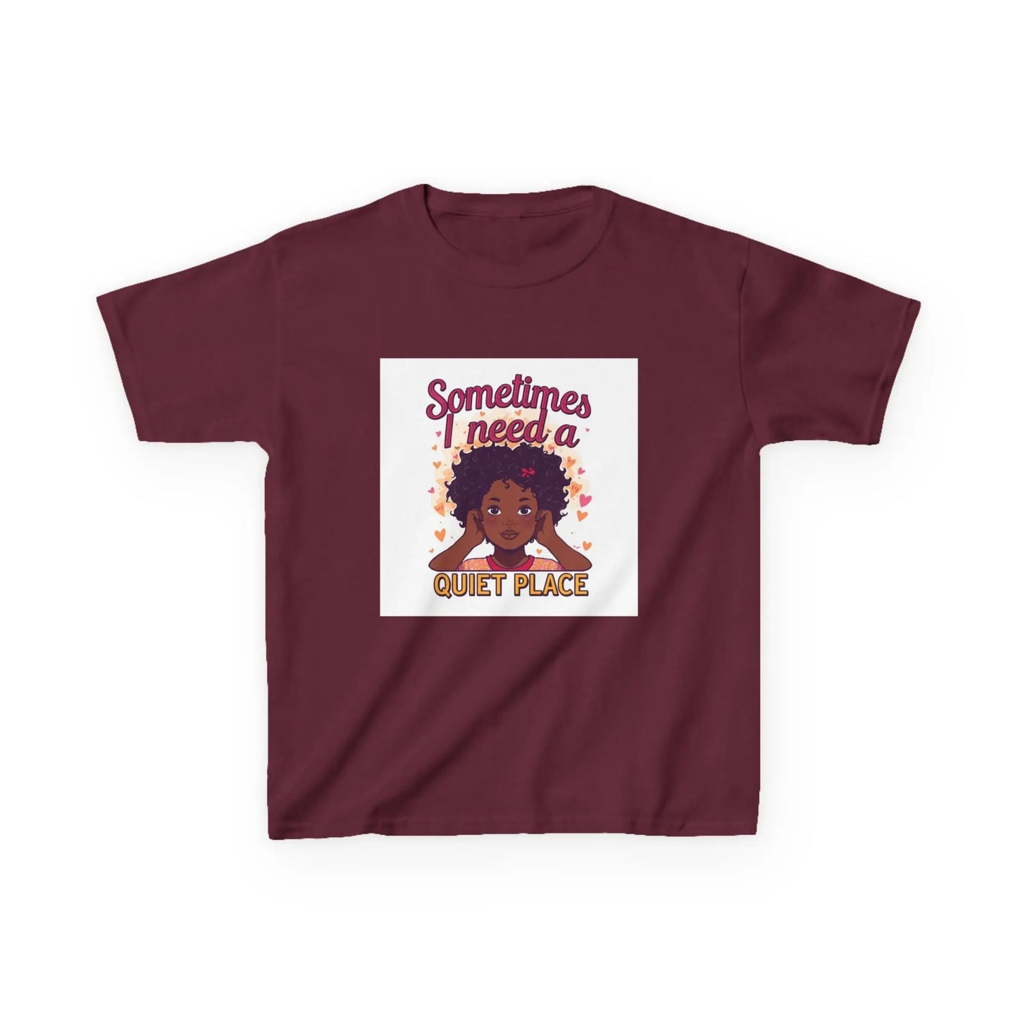 "Sometimes I Need a Quiet Place" - Kids Autism Awareness T-Shirt Printify