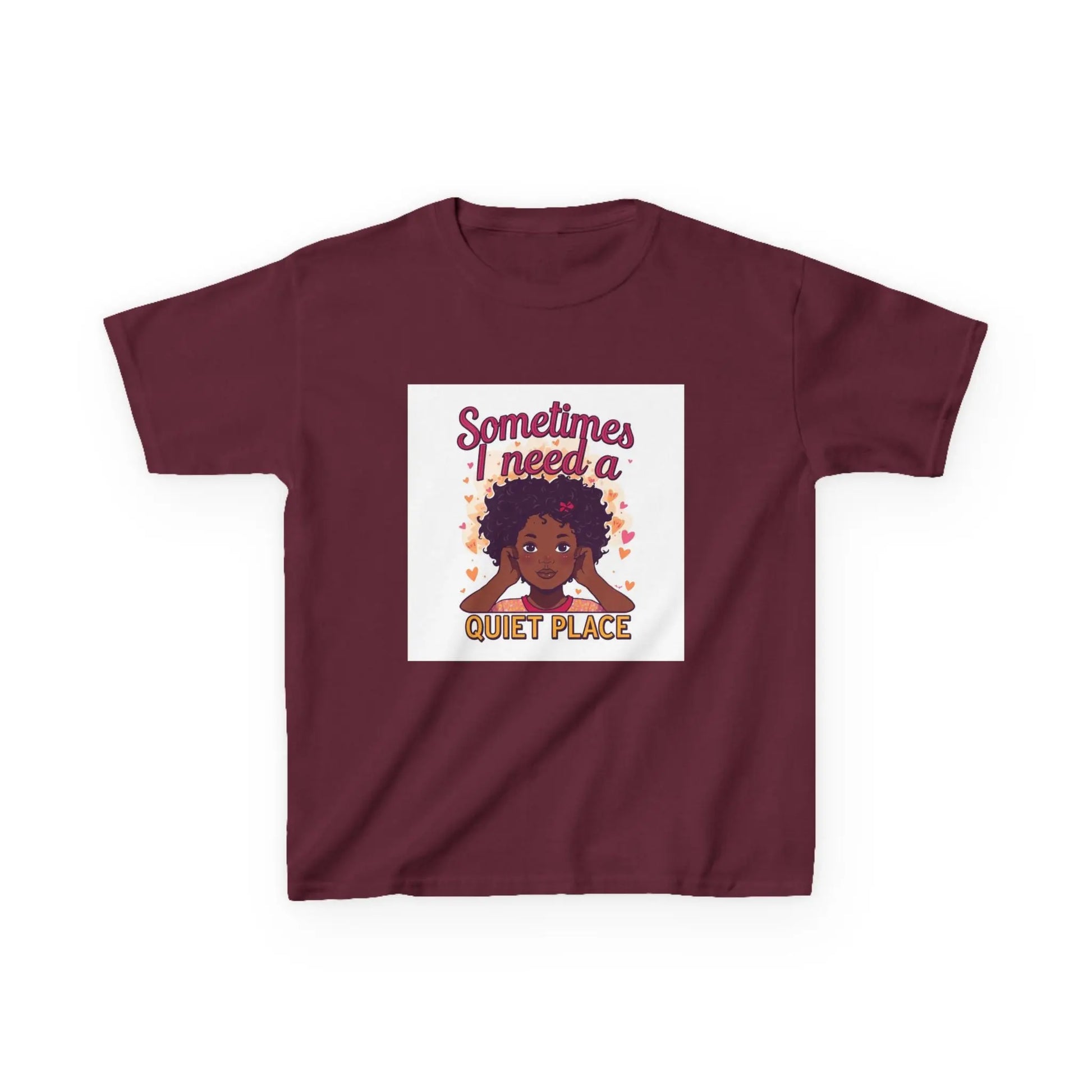 "Sometimes I Need a Quiet Place" - Kids Autism Awareness T-Shirt Printify