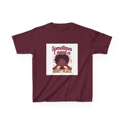 "Sometimes I Need a Quiet Place" - Kids Autism Awareness T-Shirt Printify