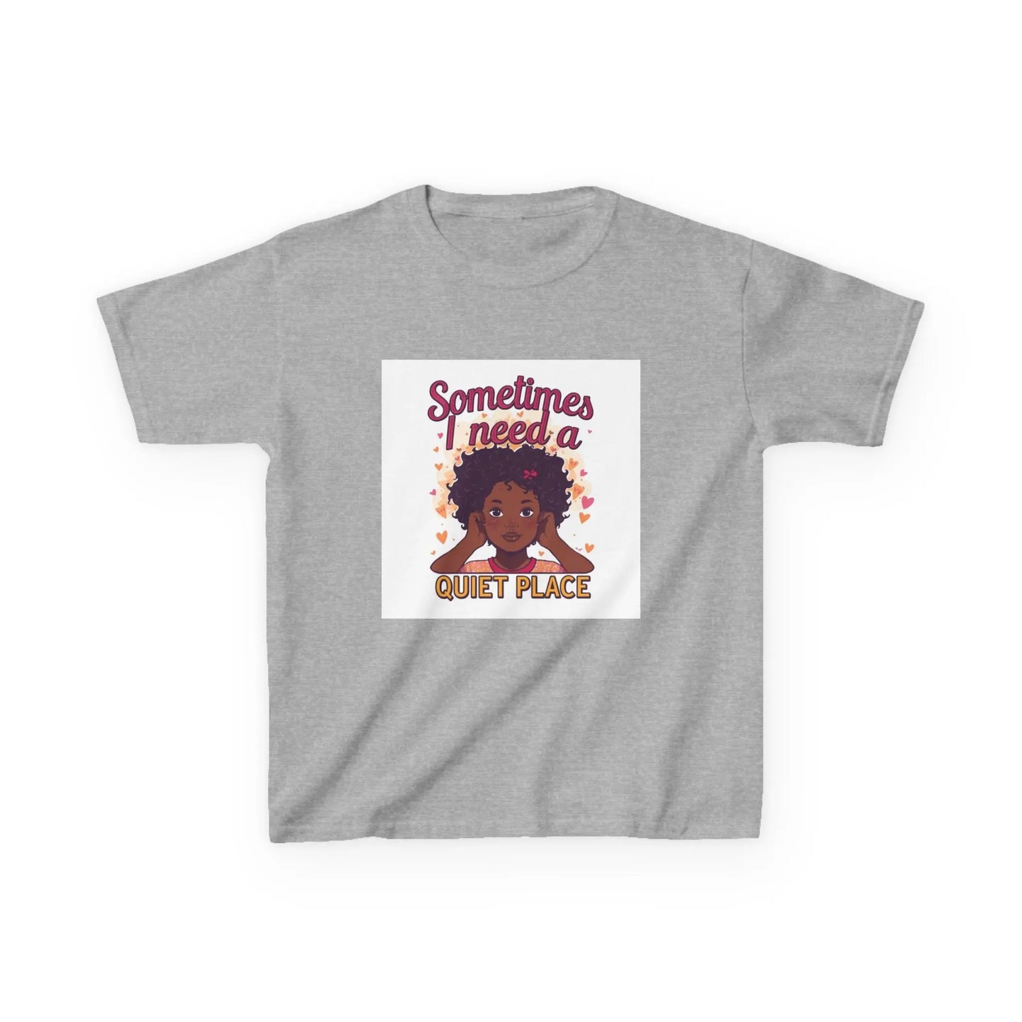 "Sometimes I Need a Quiet Place" - Kids Autism Awareness T-Shirt Printify