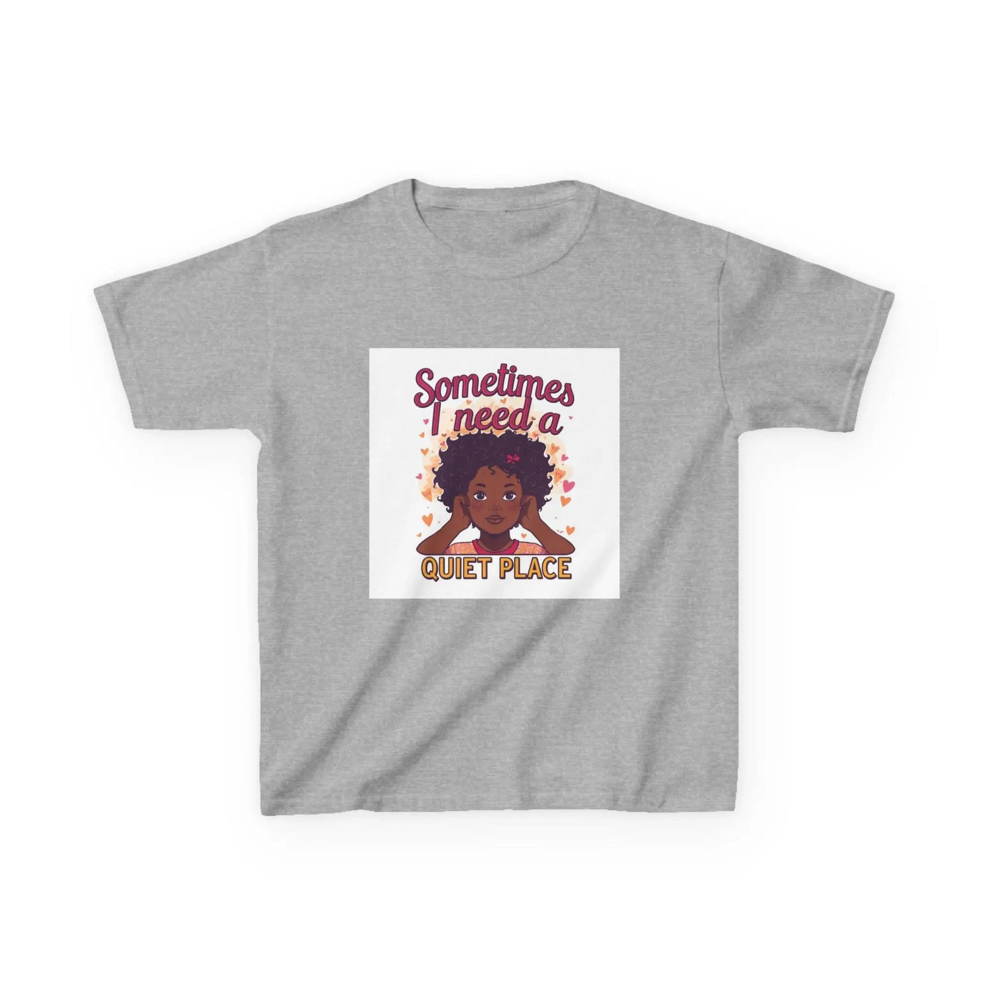 "Sometimes I Need a Quiet Place" - Kids Autism Awareness T-Shirt Printify