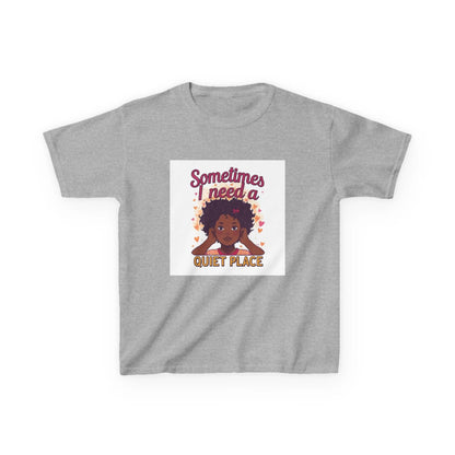 "Sometimes I Need a Quiet Place" - Kids Autism Awareness T-Shirt Printify