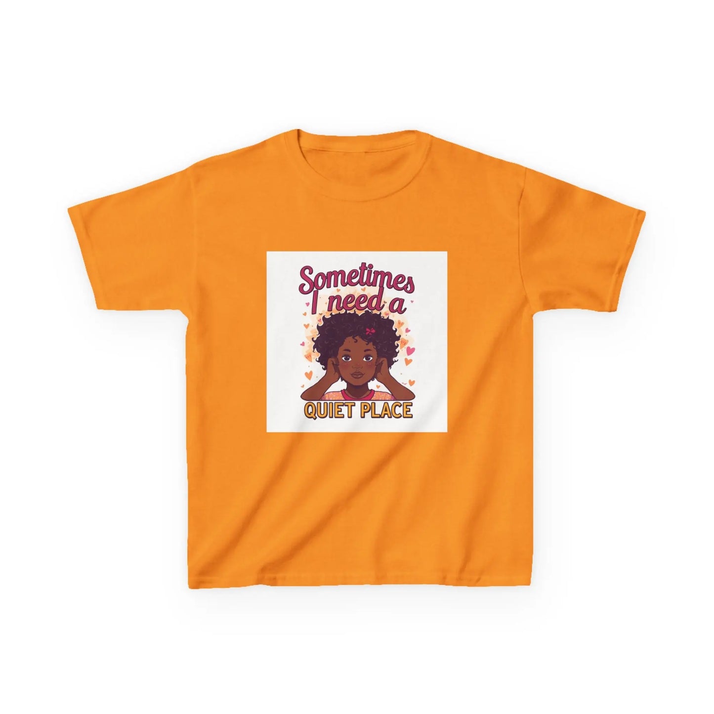 "Sometimes I Need a Quiet Place" - Kids Autism Awareness T-Shirt Printify