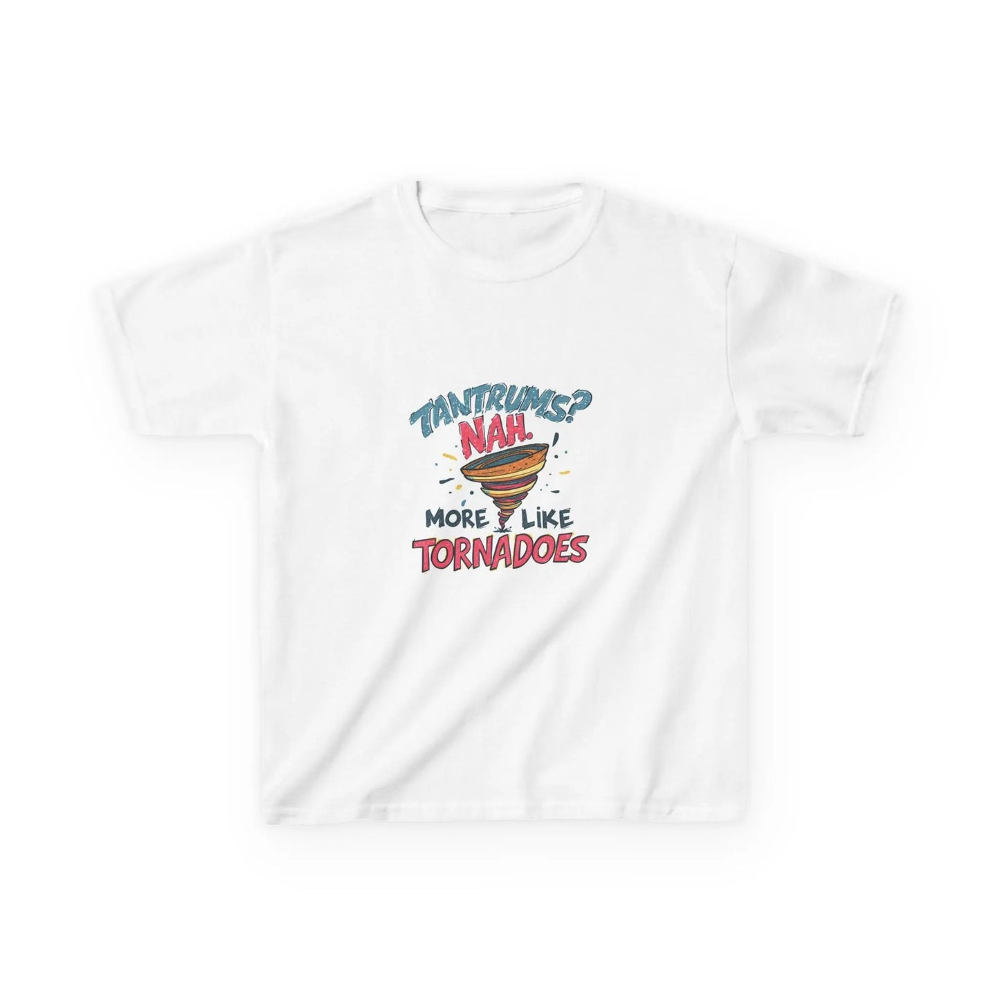 "Tantrums? Nah... More Like Tornadoes" - Kids Autism Awareness T-Shirt Printify