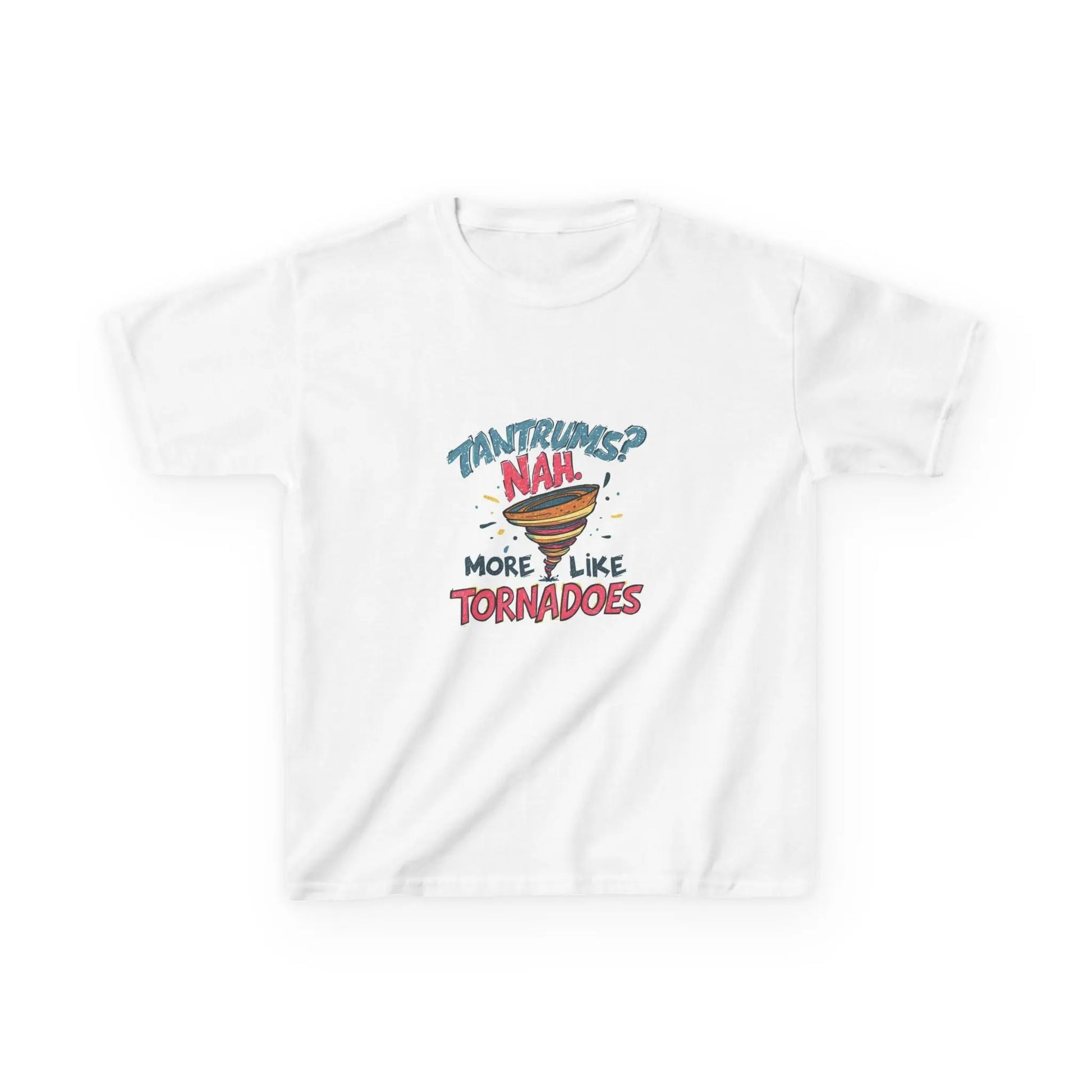 "Tantrums? Nah... More Like Tornadoes" - Kids Autism Awareness T-Shirt Printify