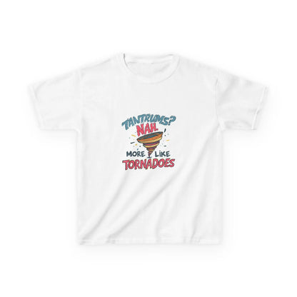 "Tantrums? Nah... More Like Tornadoes" - Kids Autism Awareness T-Shirt Printify