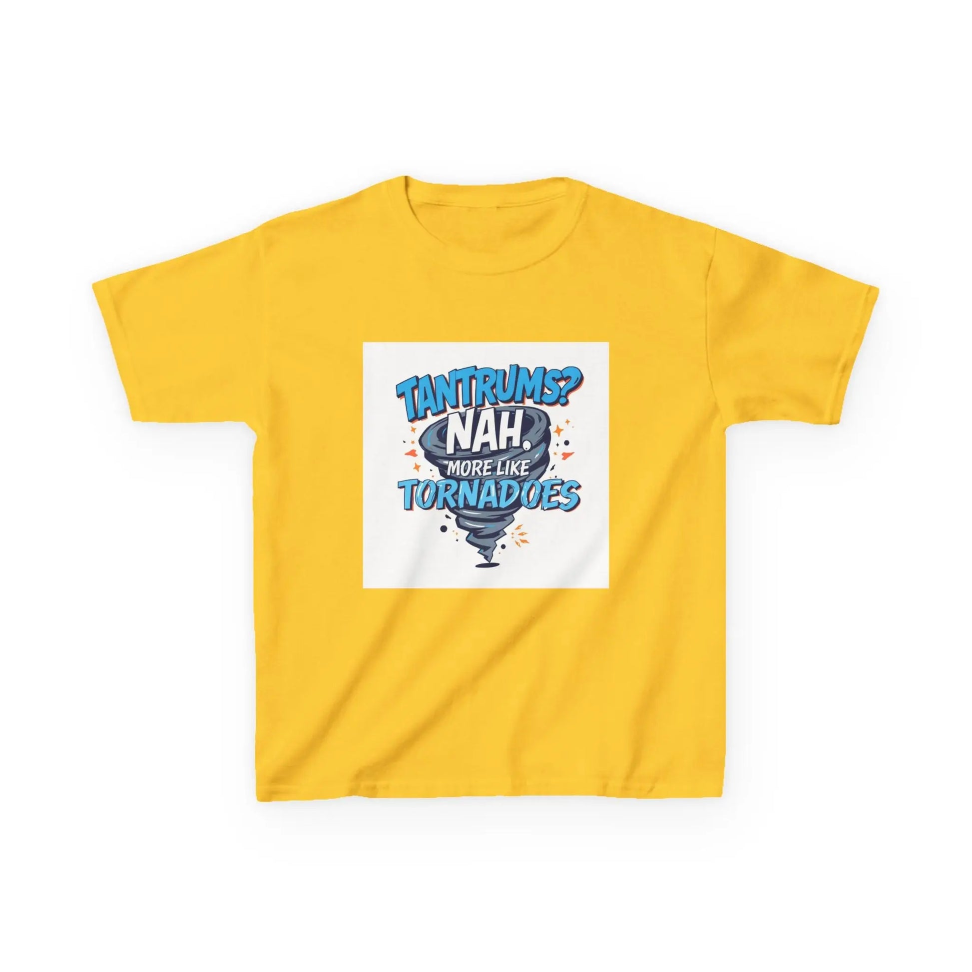 Kids Autism Awareness T-Shirt — "Tantrums? Nah, More Like Tornadoes" Funny Youth T‑Shirt Printify