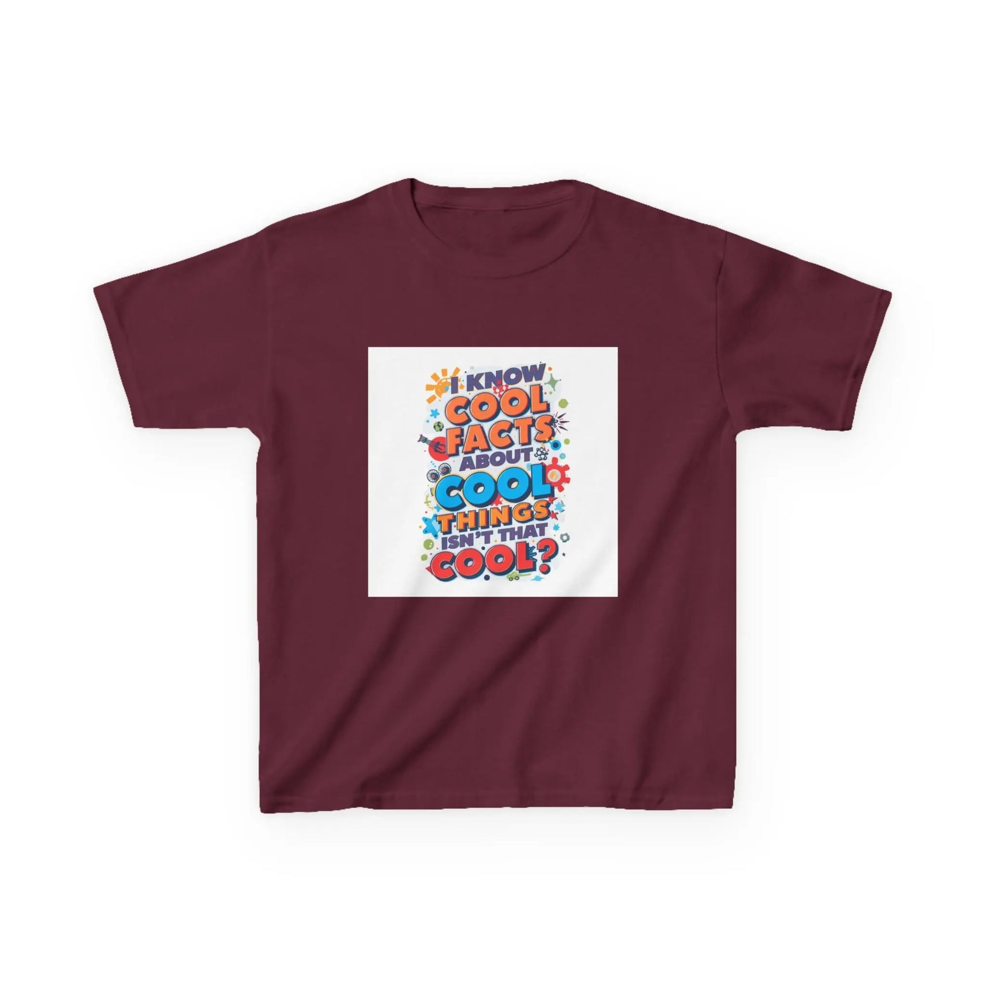 "I Know Cool Facts About Cool Things (Isn’t That Cool?)" - Kids Autism Awareness T-Shirt Printify