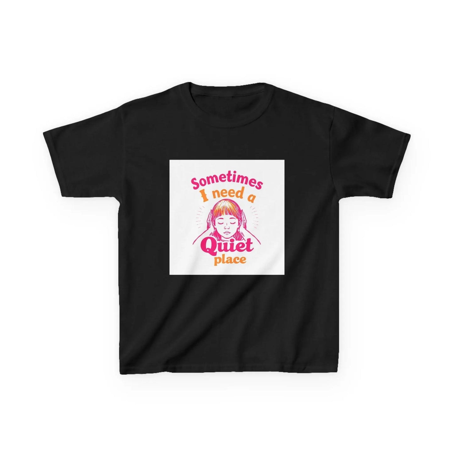 "Sometimes I Need a Quiet Place" - Kids Autism Awareness T-Shirt Printify