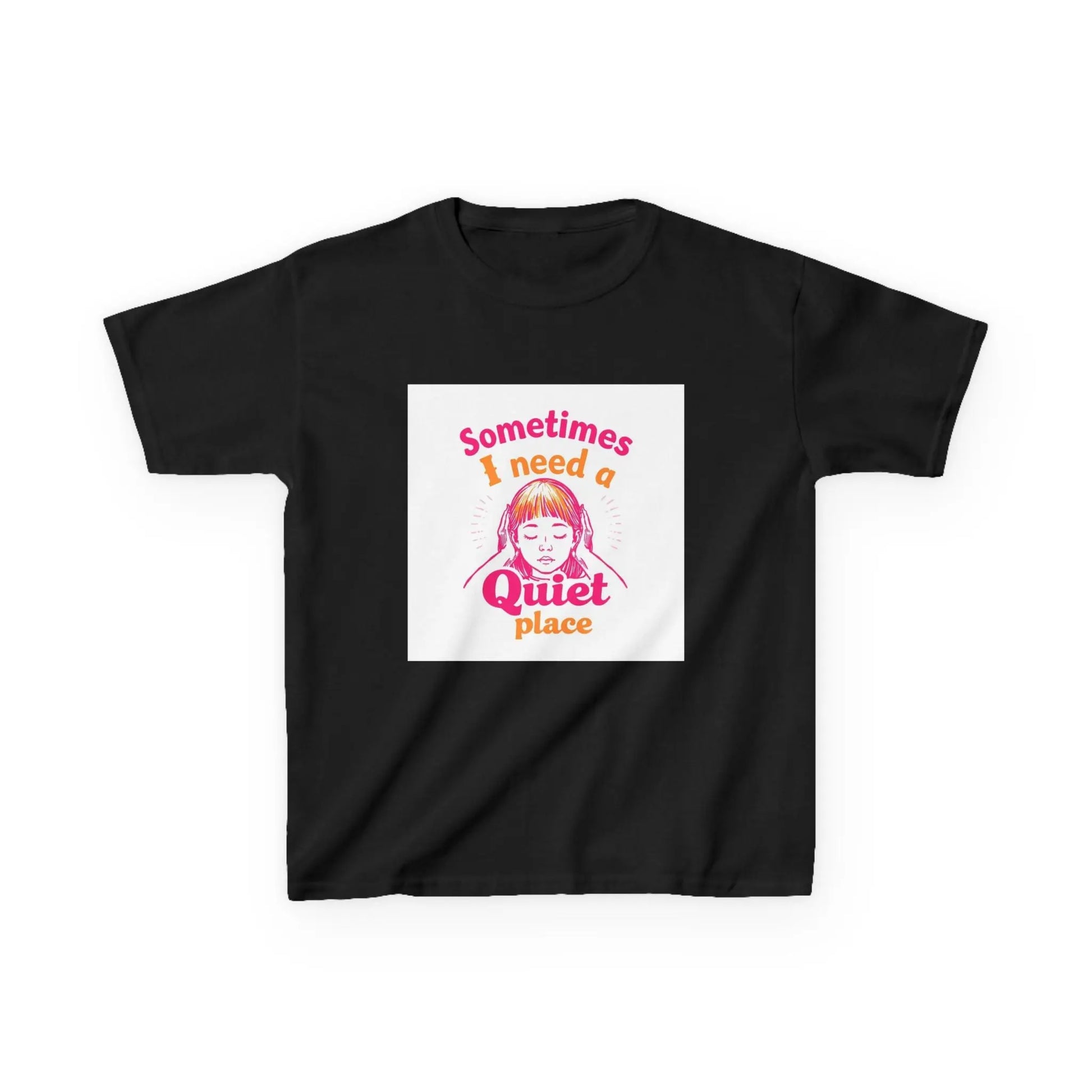 "Sometimes I Need a Quiet Place" - Kids Autism Awareness T-Shirt Printify