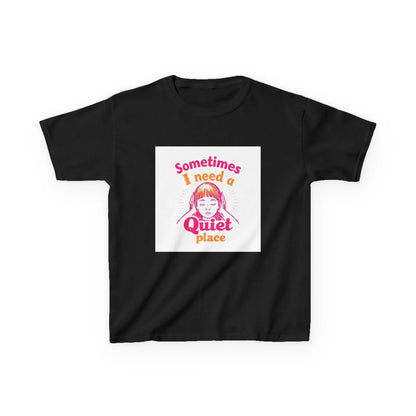 "Sometimes I Need a Quiet Place" - Kids Autism Awareness T-Shirt Printify