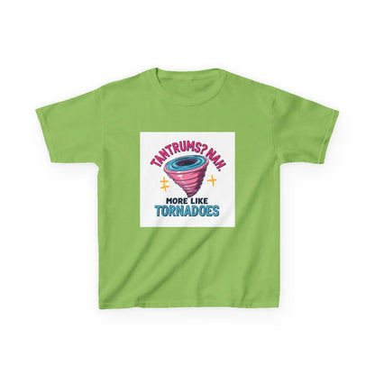 "Tantrums? Nah, More Like Tornadoes" - Kids Autism Awareness T-Shirt Printify