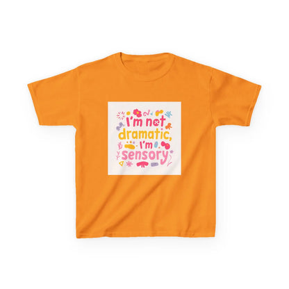 "I’m Not Dramatic, I’m Sensory" - Kids Autism Awareness T-Shirt Printify