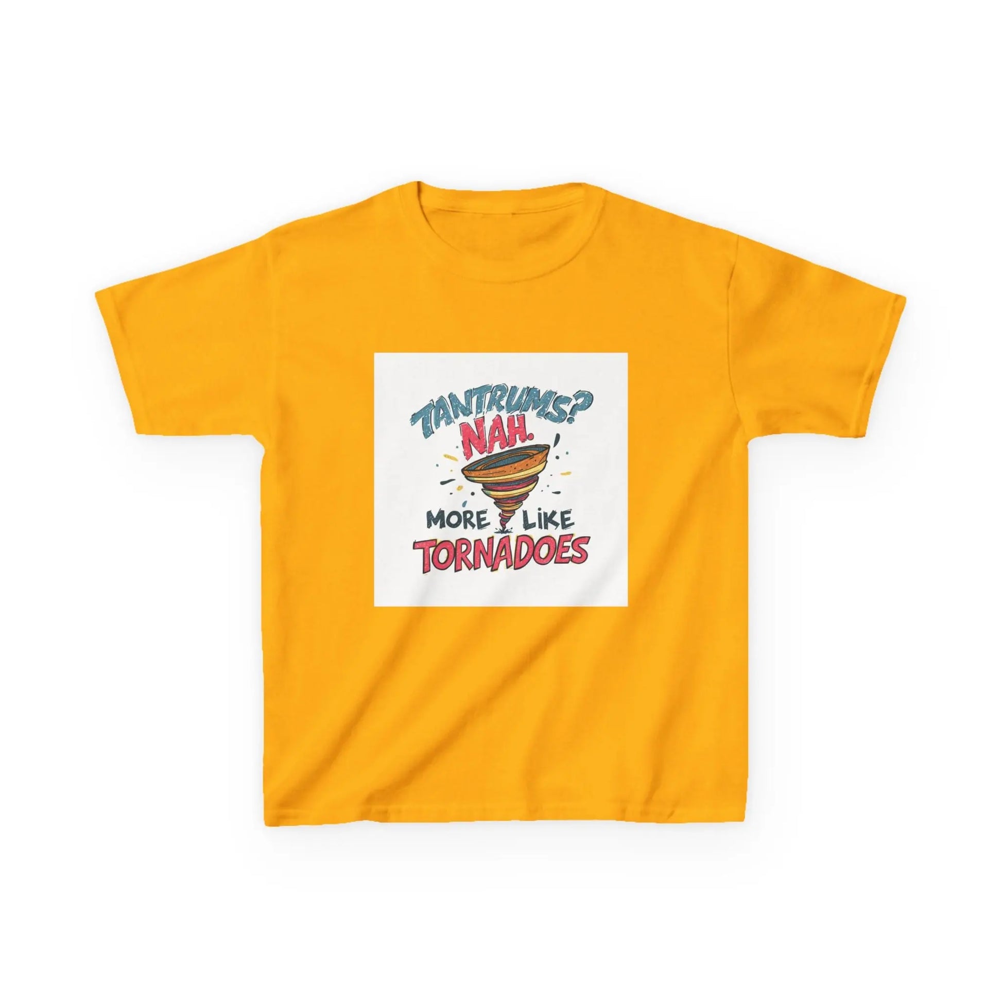 "Tantrums? Nah... More Like Tornadoes" - Kids Autism Awareness T-Shirt Printify