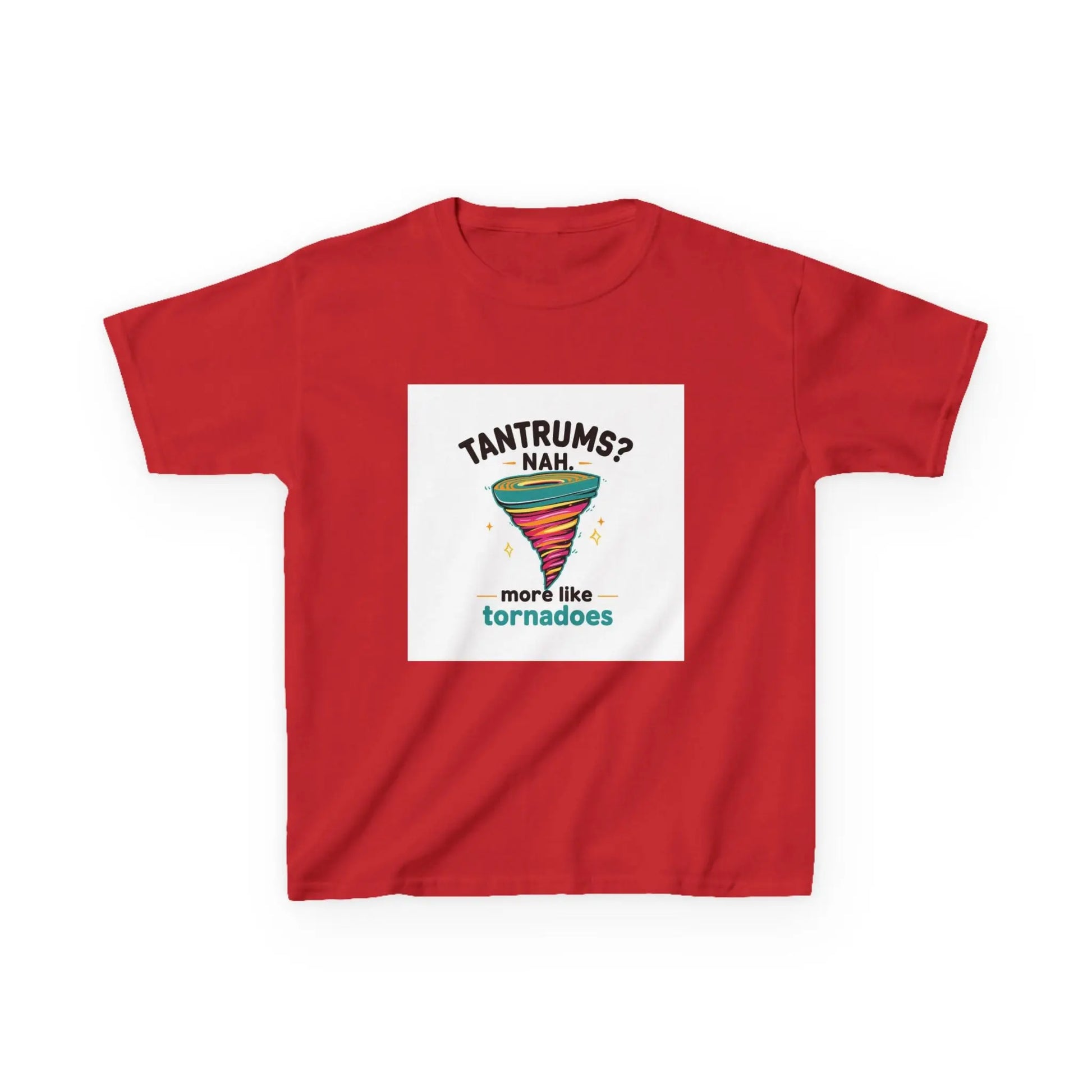 "Tantrums? Nah, More Like Tornadoes" - Kids Autism Awareness T-Shirt Printify