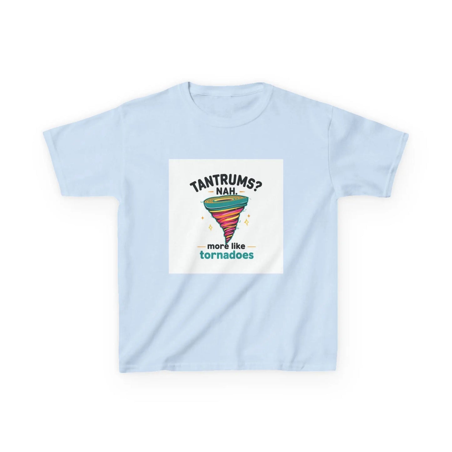 "Tantrums? Nah, More Like Tornadoes" - Kids Autism Awareness T-Shirt Printify