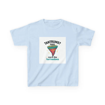 "Tantrums? Nah, More Like Tornadoes" - Kids Autism Awareness T-Shirt Printify