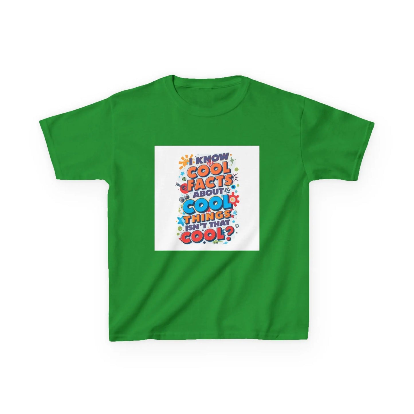 "I Know Cool Facts About Cool Things (Isn’t That Cool?)" - Kids Autism Awareness T-Shirt Printify