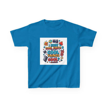 “I Know Cool Facts & Cool Things” - Kids Autism Awareness T-Shirt Printify