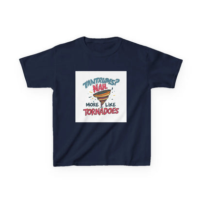 "Tantrums? Nah... More Like Tornadoes" - Kids Autism Awareness T-Shirt Printify