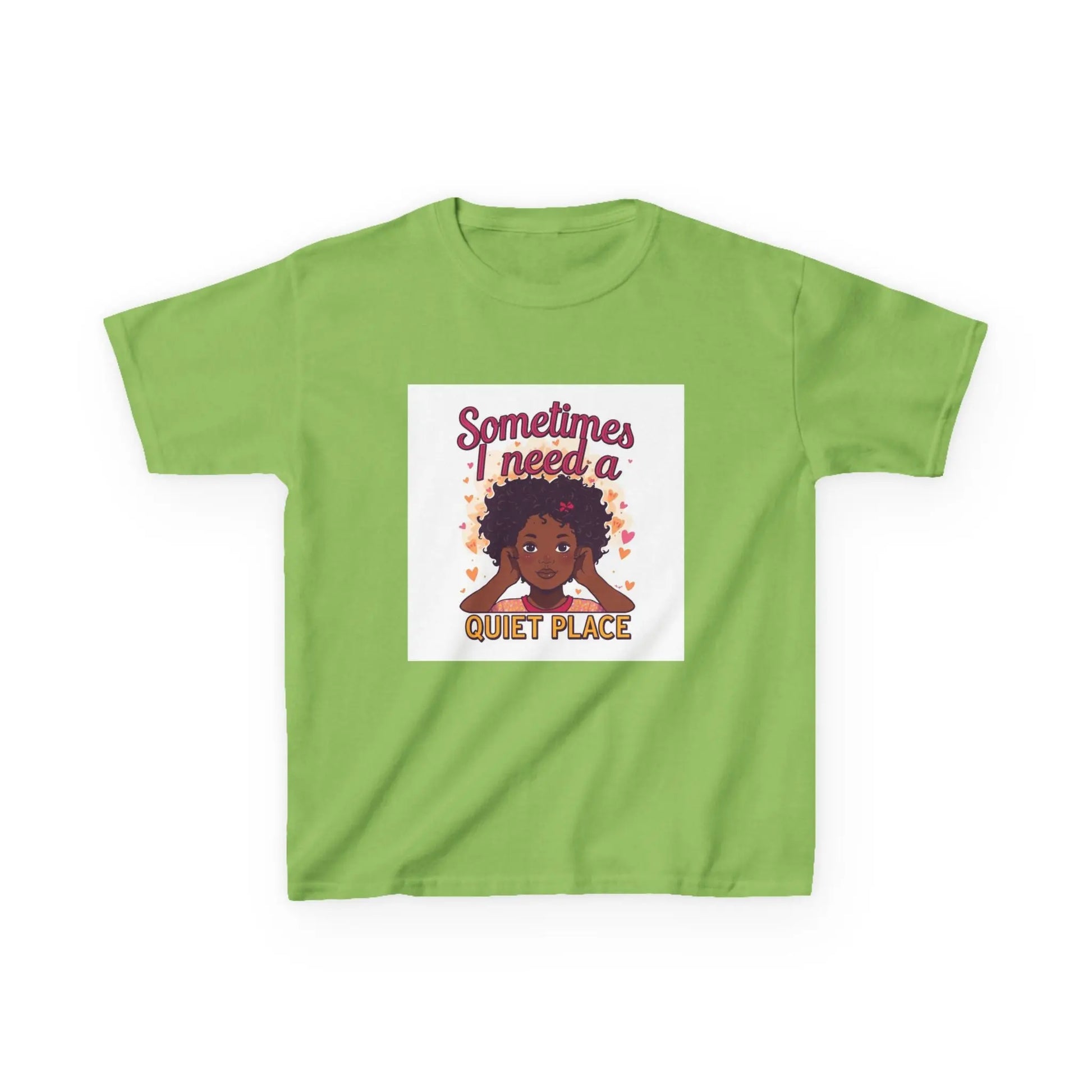"Sometimes I Need a Quiet Place" - Kids Autism Awareness T-Shirt Printify