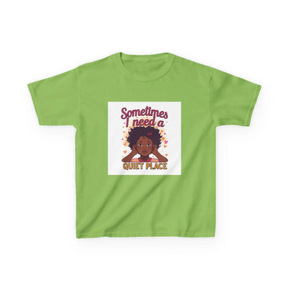 "Sometimes I Need a Quiet Place" - Kids Autism Awareness T-Shirt Printify