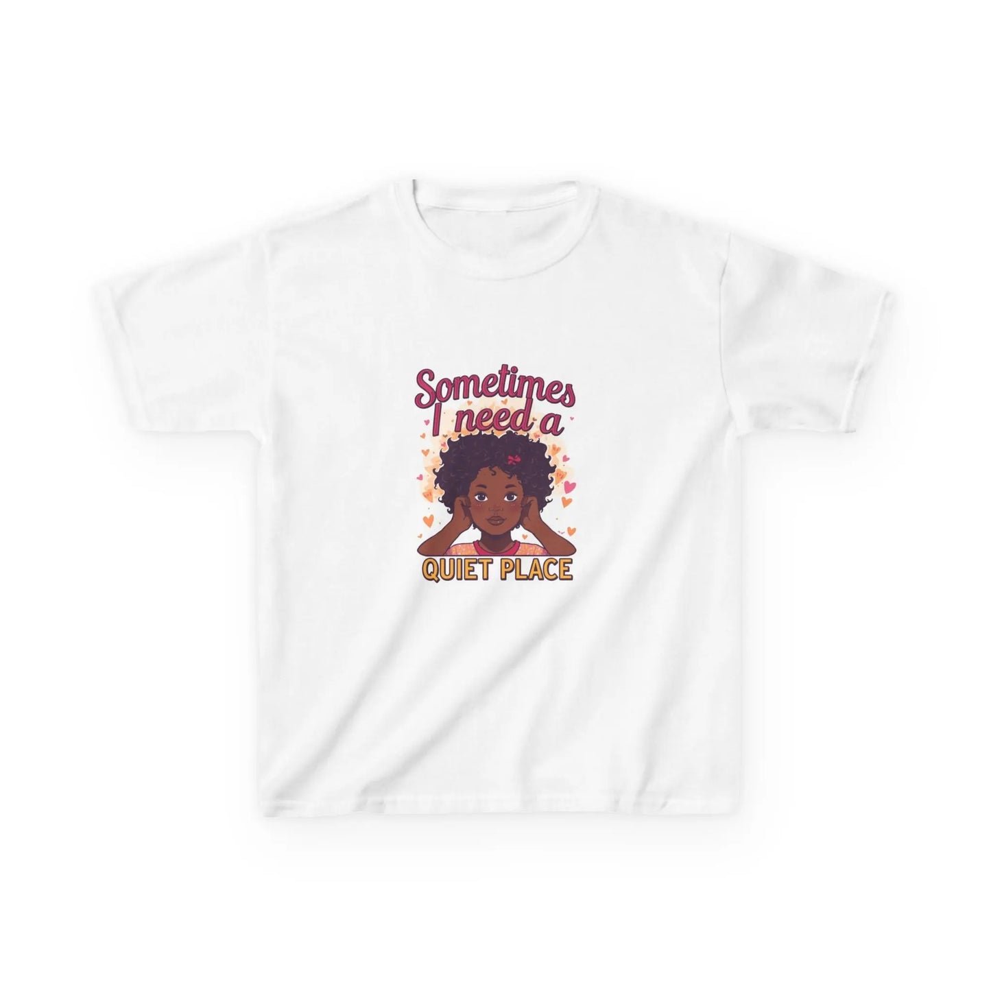"Sometimes I Need a Quiet Place" - Kids Autism Awareness T-Shirt Printify
