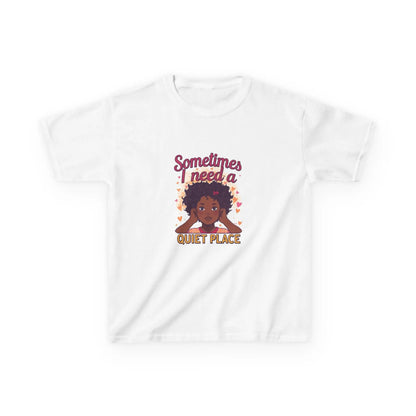 "Sometimes I Need a Quiet Place" - Kids Autism Awareness T-Shirt Printify