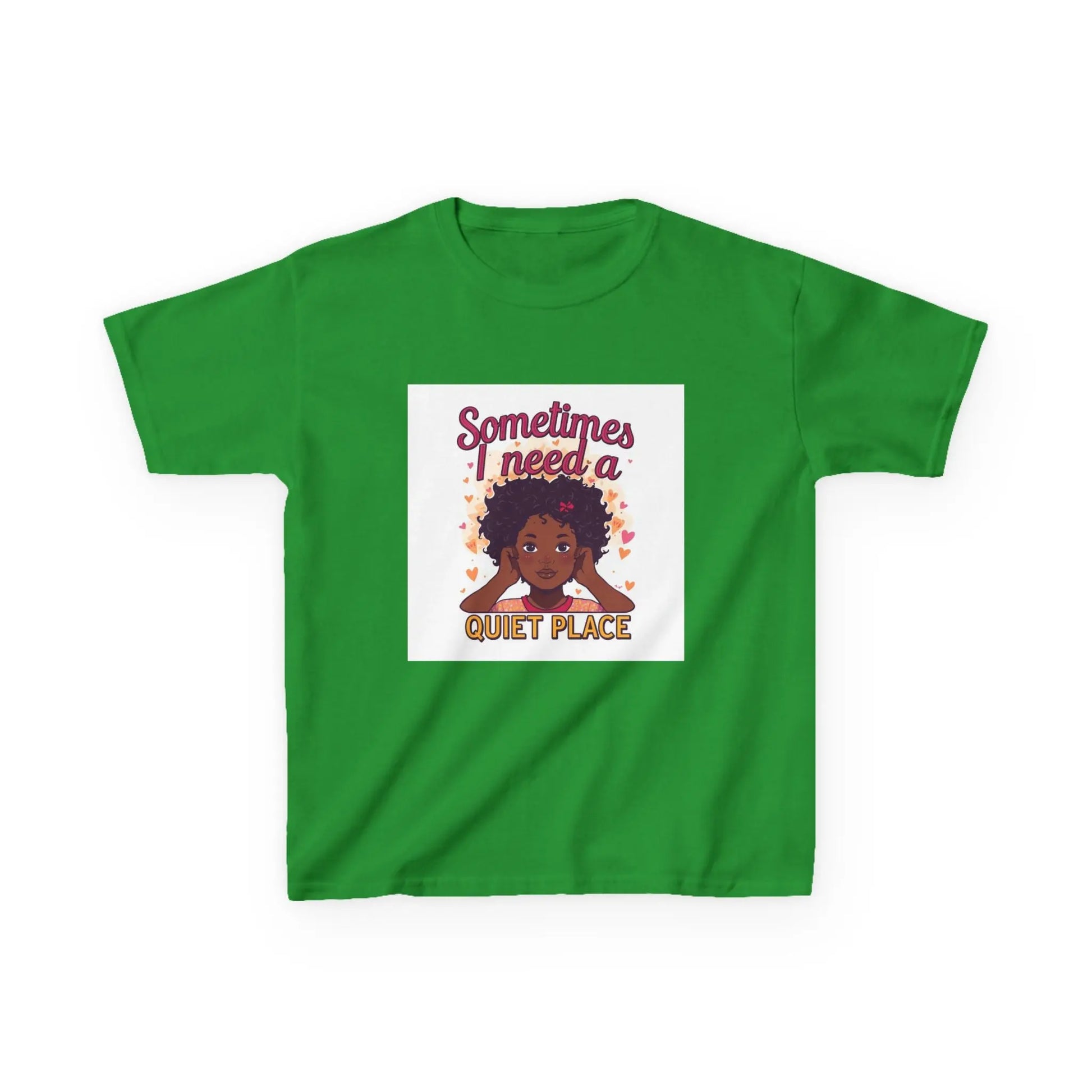 "Sometimes I Need a Quiet Place" - Kids Autism Awareness T-Shirt Printify