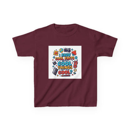 “I Know Cool Facts & Cool Things” - Kids Autism Awareness T-Shirt Printify