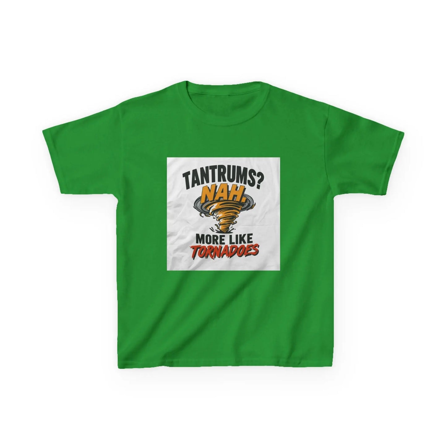 "Tantrums? Nah, More Like Tornadoes" - Kids Autism Awareness T-Shirt Printify