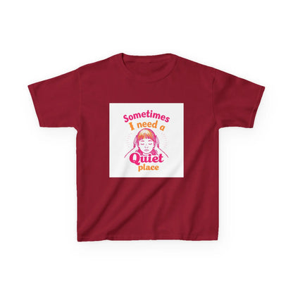 "Sometimes I Need a Quiet Place" - Kids Autism Awareness T-Shirt Printify