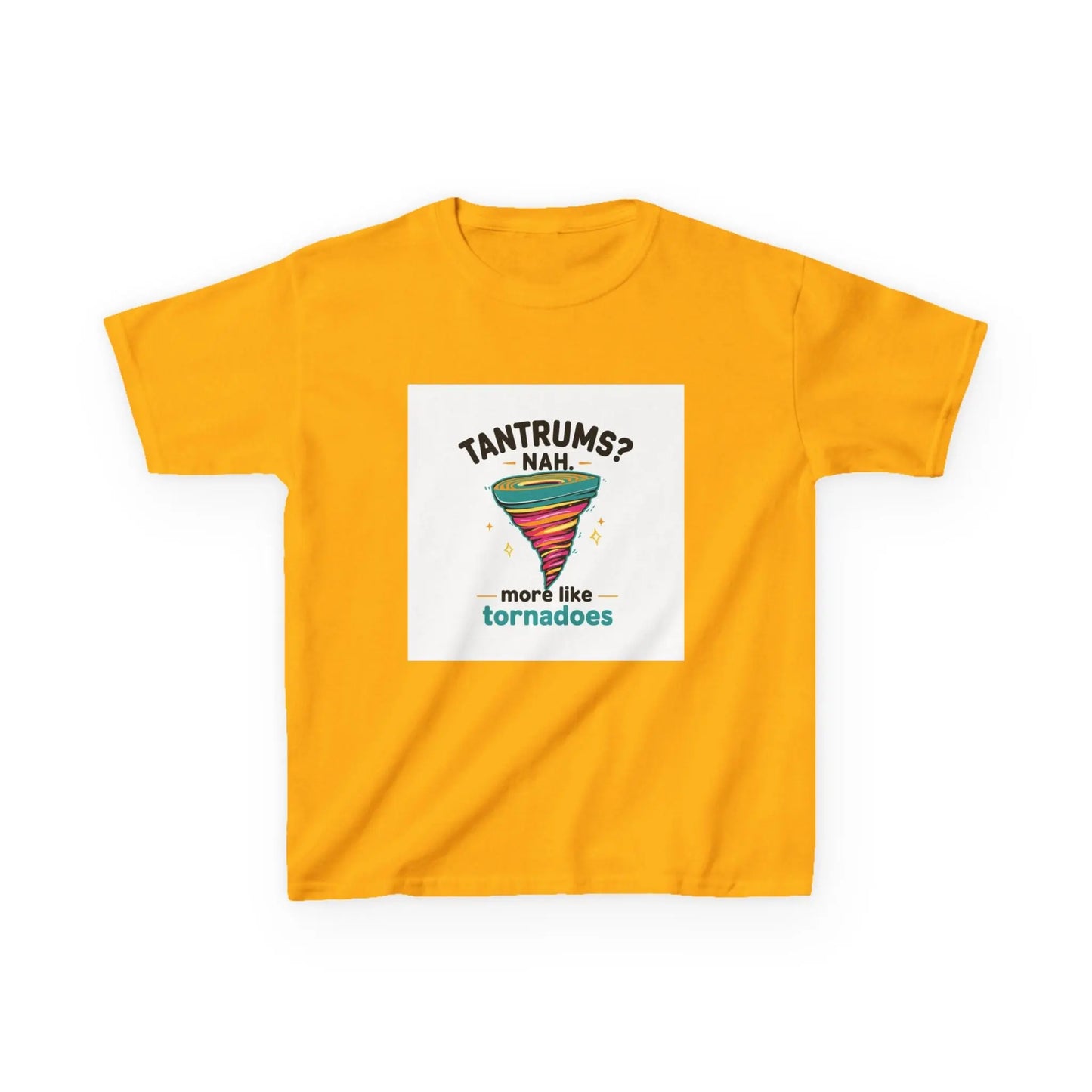 "Tantrums? Nah, More Like Tornadoes" - Kids Autism Awareness T-Shirt Printify