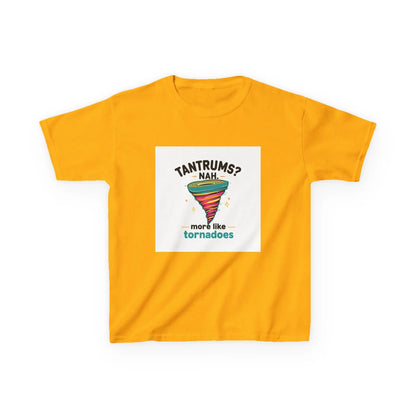 "Tantrums? Nah, More Like Tornadoes" - Kids Autism Awareness T-Shirt Printify
