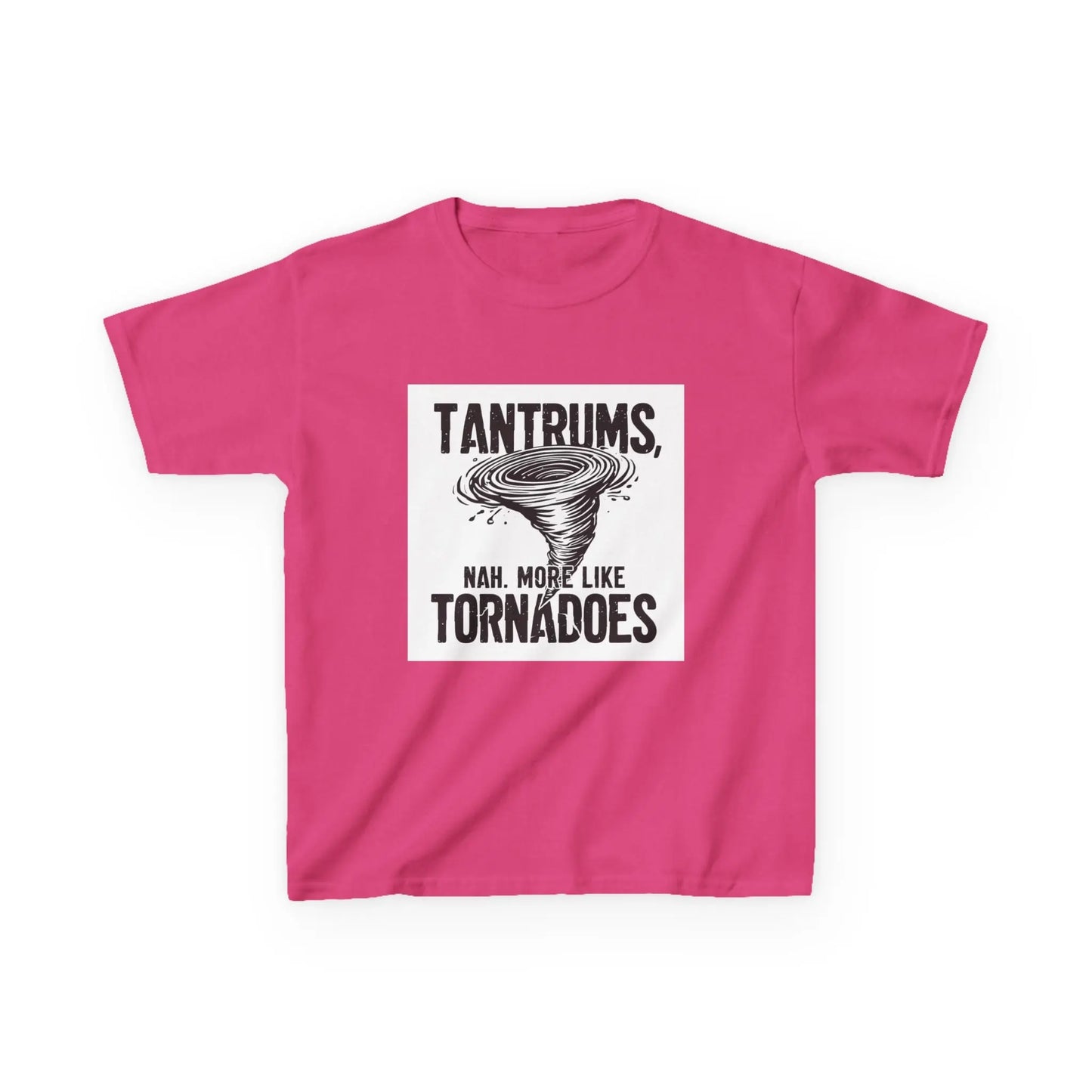 "Tantrums, Nah. More Like Tornadoes" - Kids Autism Awareness T-Shirt Printify