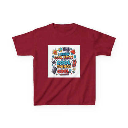 “I Know Cool Facts & Cool Things” - Kids Autism Awareness T-Shirt Printify