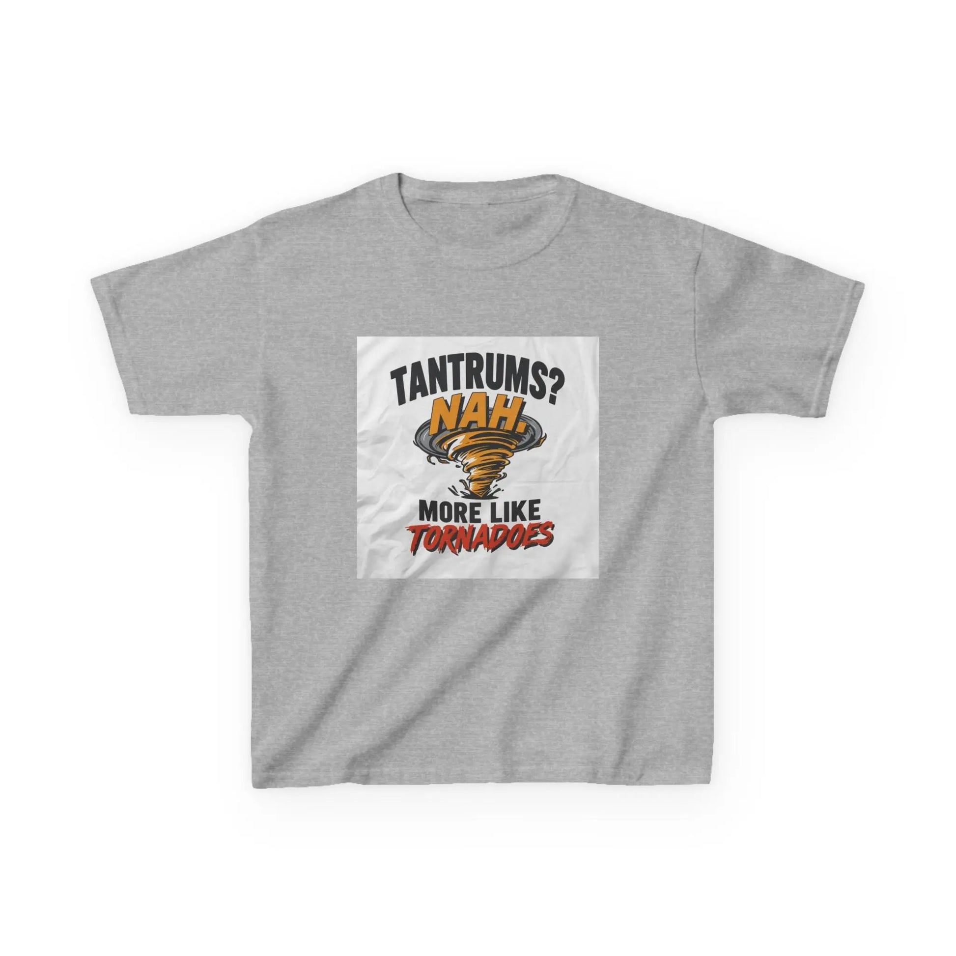"Tantrums? Nah, More Like Tornadoes" - Kids Autism Awareness T-Shirt Printify
