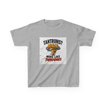 "Tantrums? Nah, More Like Tornadoes" - Kids Autism Awareness T-Shirt Printify